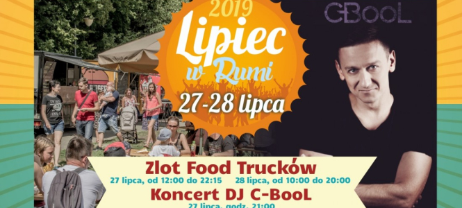 C-Bool i food trucki na zakończenie „Lipca w Rumi”