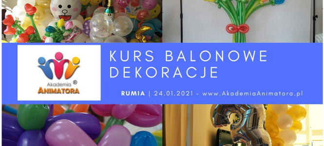 Kurs Balonowe Dekoracje - Rumia, 24.01.2020 - Zobacz