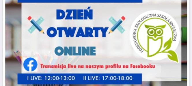 DZIEŃ OTWARTY EKOLOGA - ONLINE
