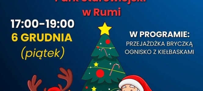 Ognisko z Mikołajem w Parku Starowiejskim