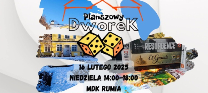 Spotkanie z planszówkami – Planszowy dworek