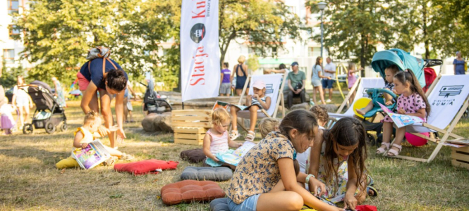 Lato z Biblioteką - Park Żelewskiego