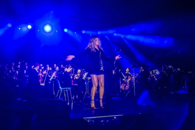 Beata Kozidrak wspólnie z orkiestrą otworzyła „Lipiec w Rumi”