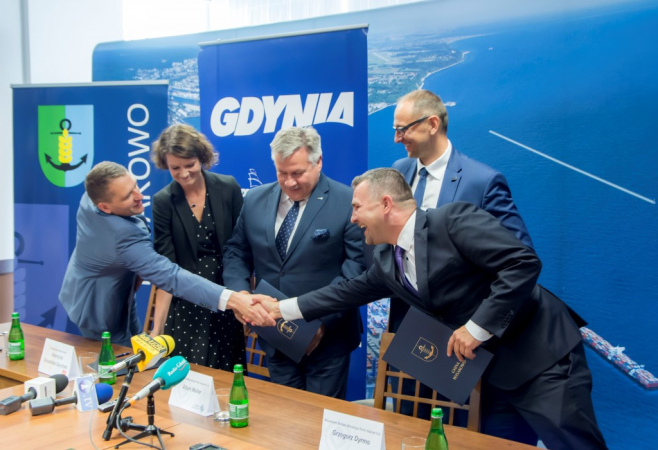 Rumia chce uczestniczyć w budowie farm wiatrowych na Bałtyku