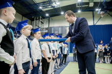 Pierwszaki z Rumi oficjalnie rozpoczęły przygodę ze szkołą cz.1