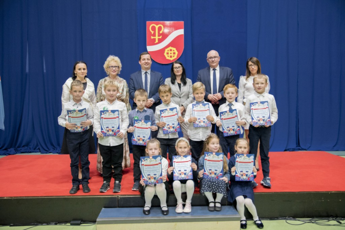 Pierwszaki z Rumi oficjalnie rozpoczęły przygodę ze szkołą cz.2