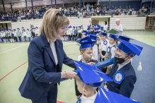 Pierwszaki z Rumi oficjalnie rozpoczęły przygodę ze szkołą cz.7