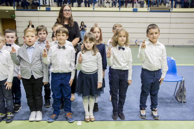 Pierwszaki z Rumi oficjalnie rozpoczęły przygodę ze szkołą cz.9