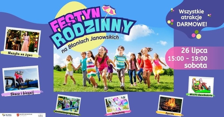 Festyn Błonia Janowskie Rumia Lipiec 2025