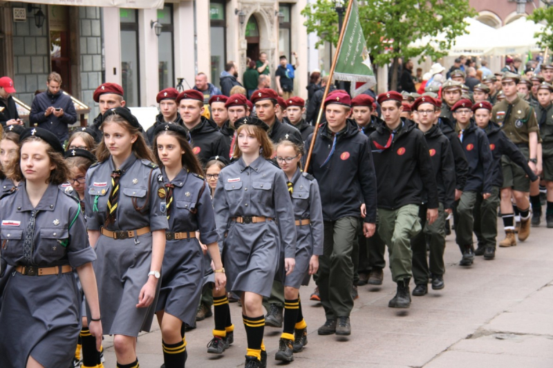 Rumscy harcerze wygrali turniej musztry