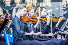 Beata Kozidrak wspólnie z orkiestrą otworzyła „Lipiec w Rumi”