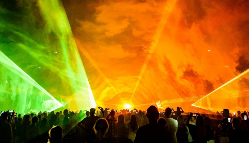 Festiwal światła kolejną atrakcją „Lipca w Rumi”