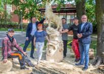 Leśne zwierzęta na stałe opanowały park Żelewskiego