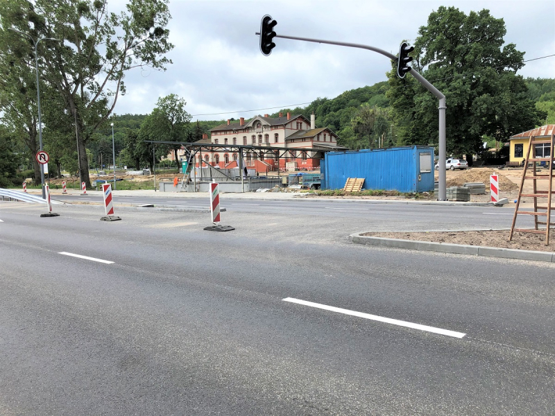 Droga Krajowa nr 6️ przejezdna po dwóch pasach ruchu w obu kierunkach