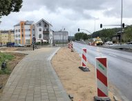 Droga Krajowa nr 6️ przejezdna po dwóch pasach ruchu w obu kierunkach