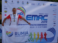 Rumianin z dwoma medalami na Mistrzostwach Europy Masters