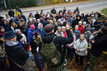Podczas spaceru poznali historię Zagórza i Szmelty