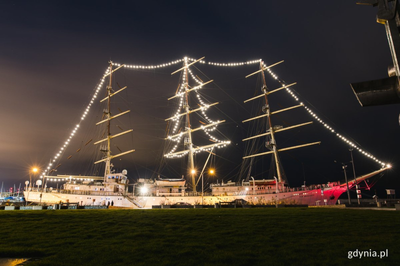 Największa pływająca choinka