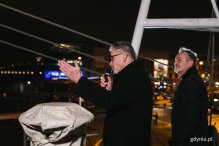 Największa pływająca choinka