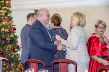 Niewidomi z Wejherowa przygotowali wigilijne spotkanie
