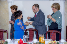 Niewidomi z Wejherowa przygotowali wigilijne spotkanie