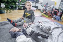 Aron, Tymon i Szymon – trojaczki z Rumi