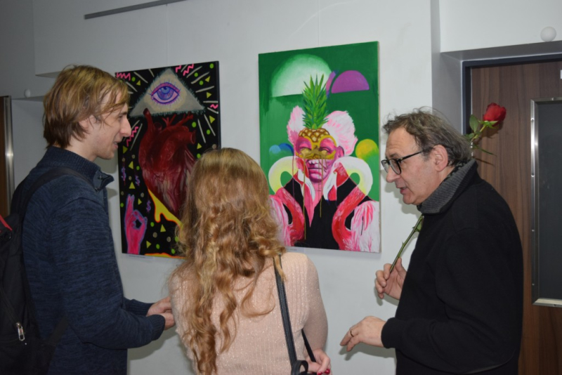 Prace trójmiejskich artystów zagościły w Stacji Kultura