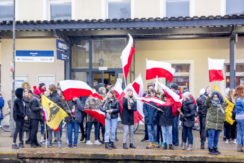 Patriotyczne powitanie generała Hallera