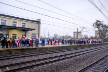 Patriotyczne powitanie generała Hallera