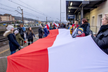 Patriotyczne powitanie generała Hallera