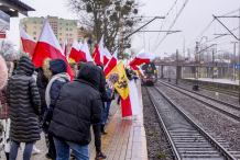 Patriotyczne powitanie generała Hallera