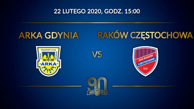 Arka Gdynia vs Raków Częstochowa – bilety dla seniorów