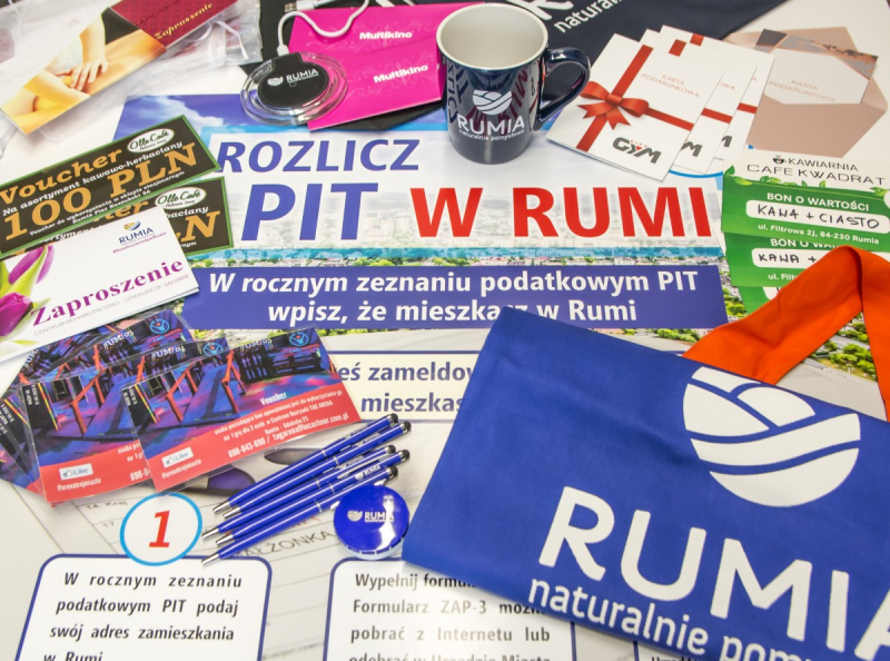 Rozlicz PIT w Rumi, nagrody czekają