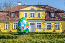 Ogromne pisanki ponownie zagościły w Rumi