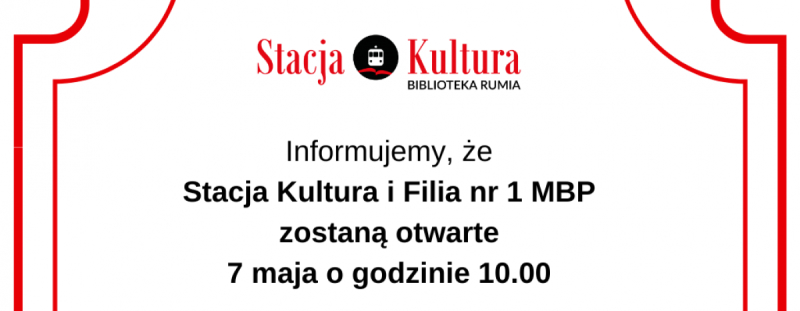 Stacja Kultura i filia biblioteki numer 1 w Rumi ponownie otwarte