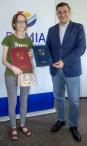 Najlepsi ósmoklasiści z Rumi zostali nagrodzeni