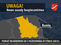 Rumia znalazła się w żółtej strefie regionalnych obostrzeń