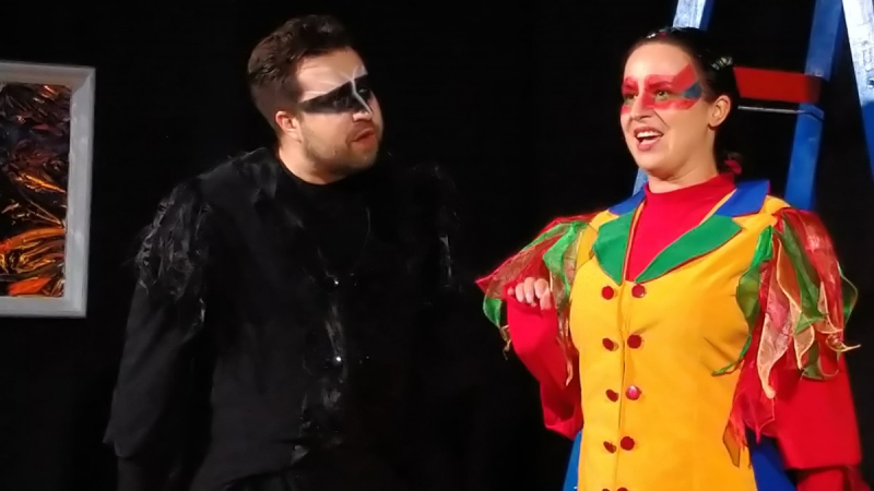Zawodowy Teatr MDK-u zaprezentował nowy spektakl pt. „Adonis ma gościa”