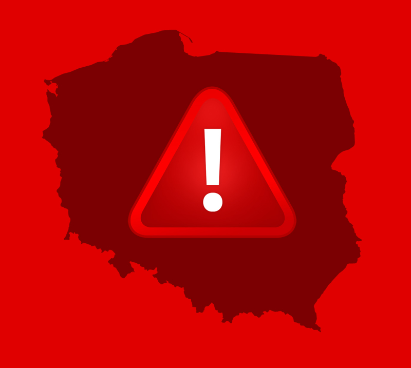 Cała Polska w Czerwonej Strefie !