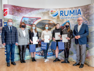 Rumscy sportowcy docenieni przez burmistrza