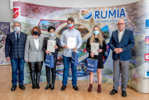 Rumscy sportowcy docenieni przez burmistrza