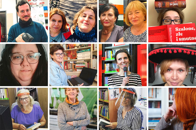 Czy te twarze brzmią znajomo? Znajdziesz je w bibliotece !