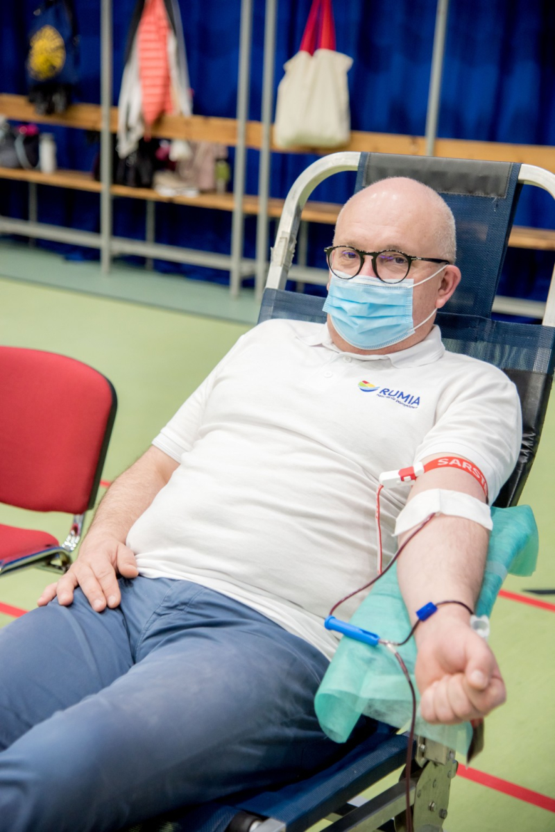 Rumianie przelali ponad 30 litrów krwi