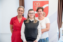 Najlepsi rumscy ósmoklasiści otrzymali nagrody burmistrza