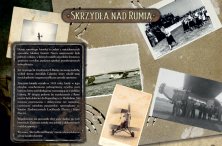 Przy MDK-u w Rumi stanęła plenerowa wystawa o rumskim lotnisku