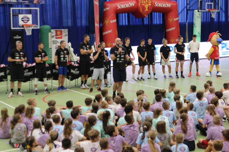 Marcin Gortat przeprowadził w Rumi kolejny Camp