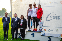 Olimpijczycy rywalizowali na stadionie w Rumi