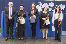 Najlepsi uczniowie i nauczyciele nagrodzeni przez burmistrza Rumi