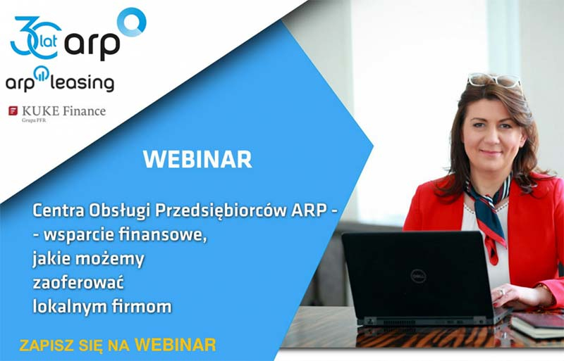Wsparcie finansowe dla lokalnych firm – zaproszenie na webinar