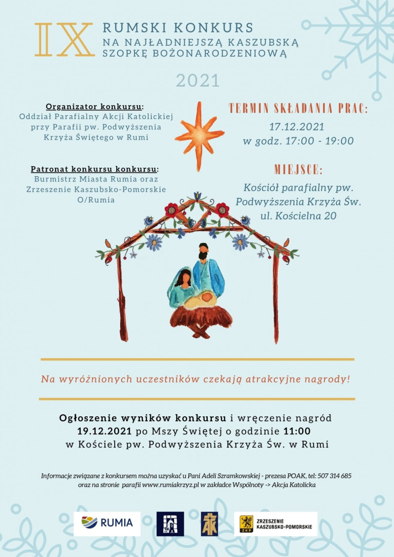 IX Rumski Konkurs na najładniejszą Kaszubską Szopkę Bożonarodzeniową
